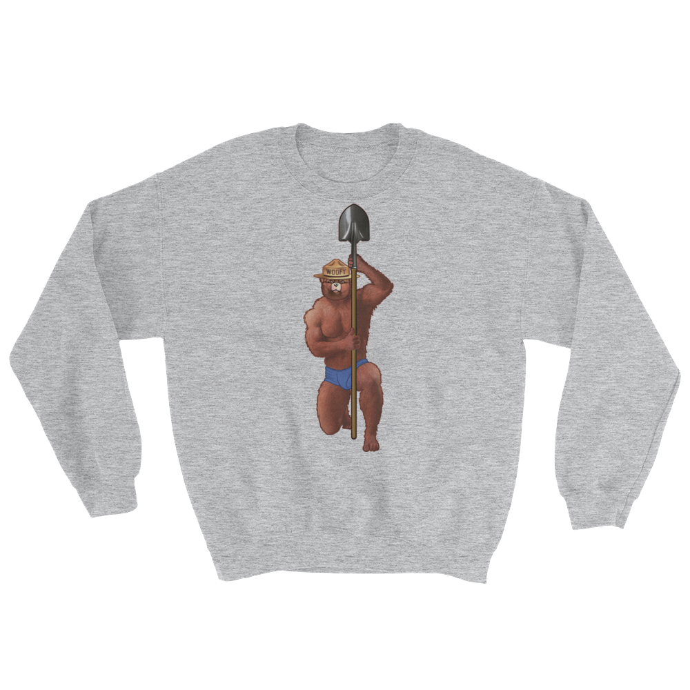 Woofy the Bear (Long Sleeve)-Long Sleeve-Swish Embassy