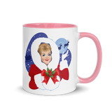 Debut garment mockup | Mrs Claus (Mug) | Pink