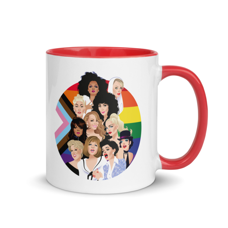 Pride Divas (Mug) - Red