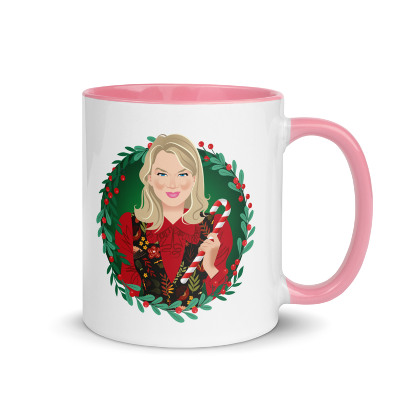 Debut garment mockup | Turkey Curry Buffet (Mug) | Pink