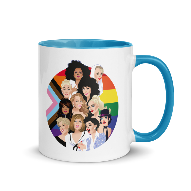 Pride Divas (Mug) - Blue
