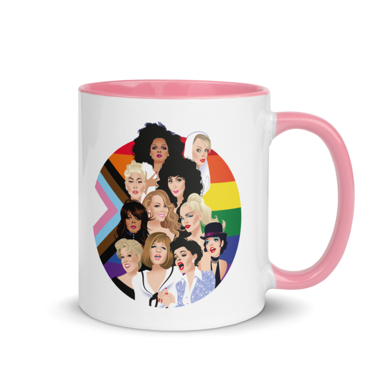 Pride Divas (Mug) - Pink
