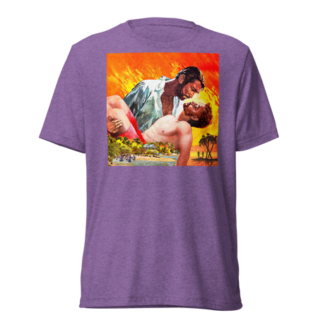 The Wind Done Already Had Herses (Triblend) - Purple Triblend