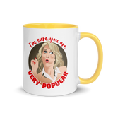 Debut garment mockup | Very Popular (Mug) | Yellow