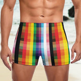 Gingham? I Barely Know ’Em! (Square Cut Trunks)