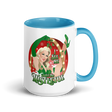 I See Me Under the Mistletoe (Mug) - Blue