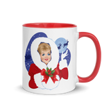 Debut garment mockup | Mrs Claus (Mug) | Red