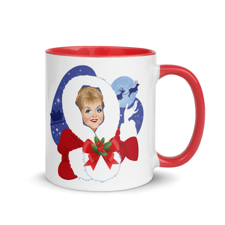 Debut garment mockup | Mrs Claus (Mug) | Red