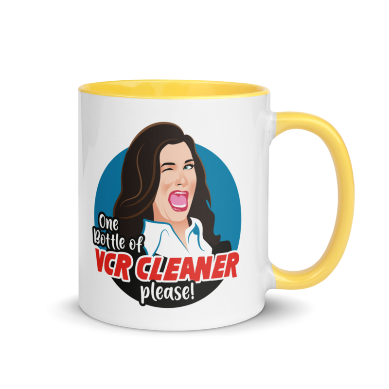 VCR Cleaner (Mug) - Yellow