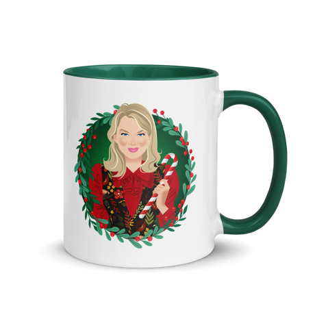 Debut garment mockup | Turkey Curry Buffet (Mug) | Dark Green