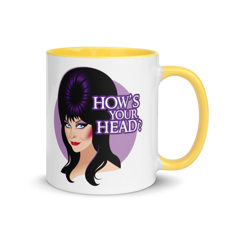 How's Your Head? (Mug) - Yellow