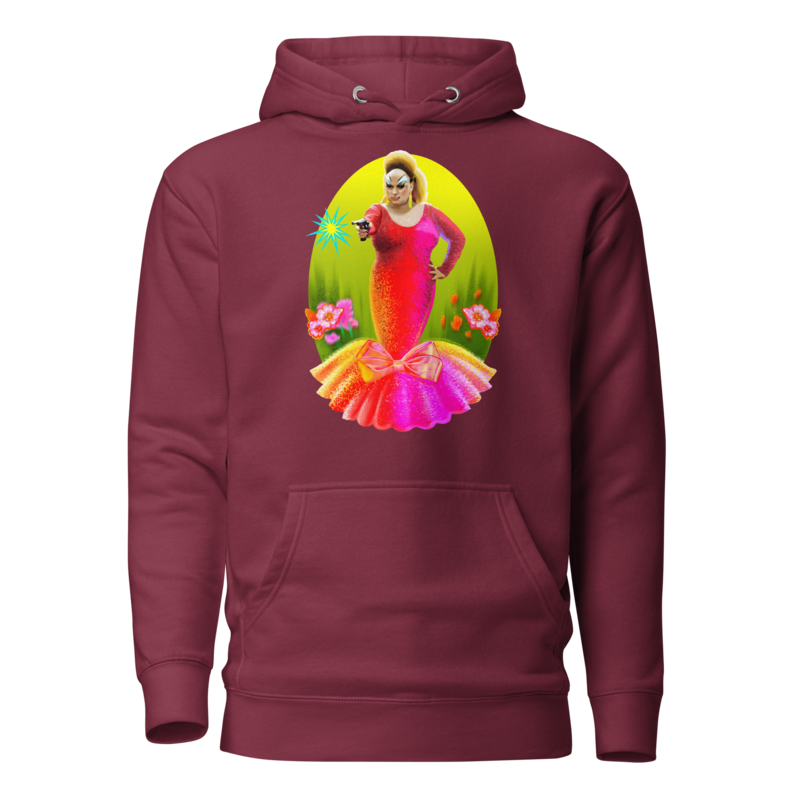 Divine Intervention (Hoodie) - Maroon