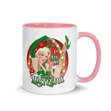 I See Me Under the Mistletoe (Mug) - Pink