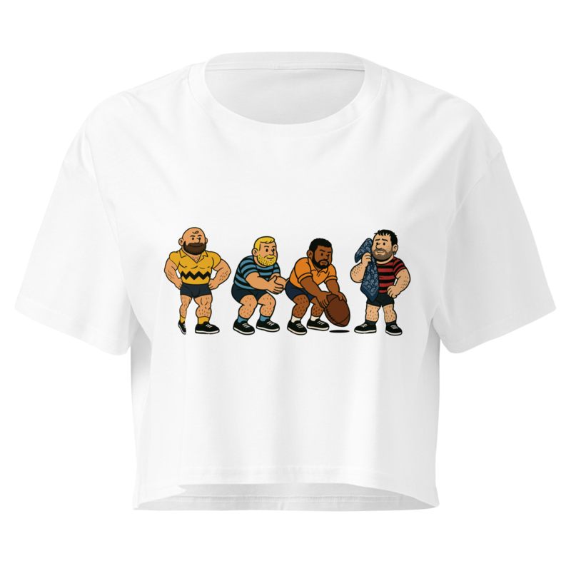 Good Beef (Crop Top) - White