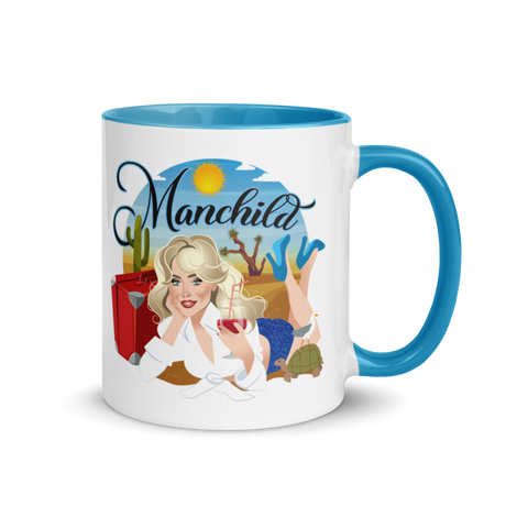 Manchild (Mug) - Blue