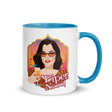 Debut garment mockup | Piper, Nooo! (Mug) | Blue