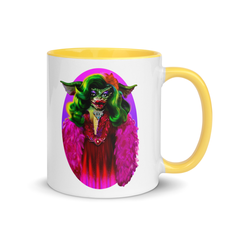 Greta Glamazon (Mug) - Yellow
