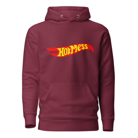 Hot Mess (Hoodie) - Maroon