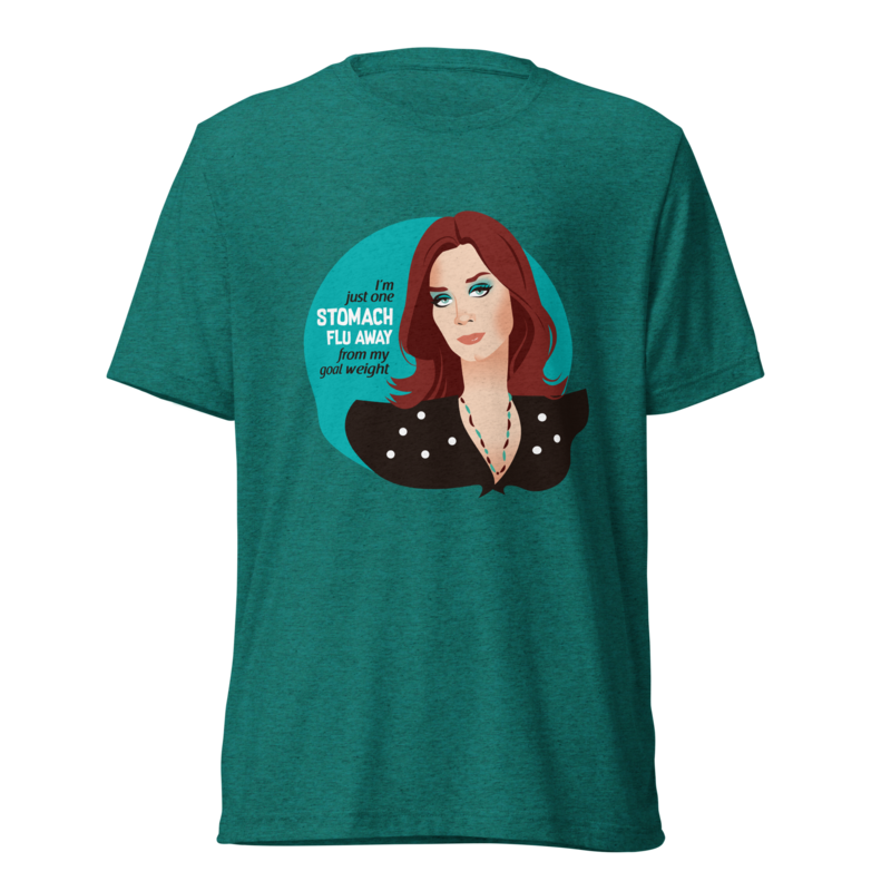 Goal Weight (Triblend) - Teal Triblend