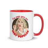 Debut garment mockup | Very Popular (Mug) | Red