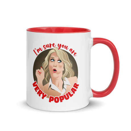 Debut garment mockup | Very Popular (Mug) | Red