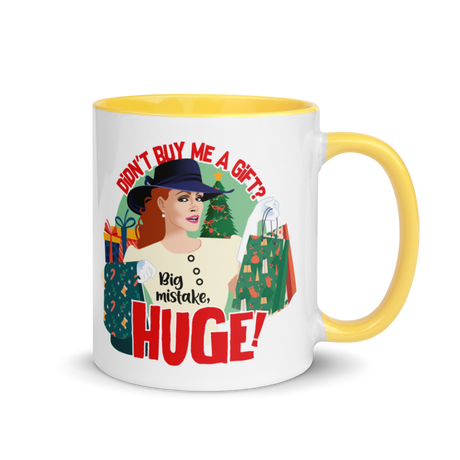 No Gift? Big Mistake (Mug) - Yellow