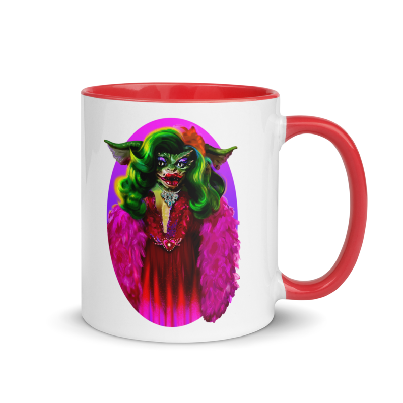 Greta Glamazon (Mug) - Red