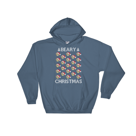 A Beary Christmas (Hoodie)-Hoodie-Swish Embassy