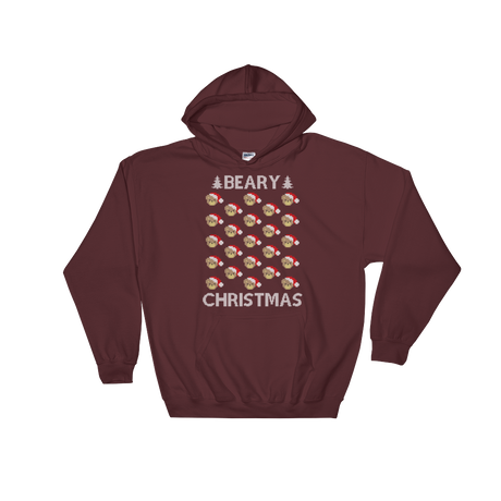 A Beary Christmas (Hoodie)-Hoodie-Swish Embassy