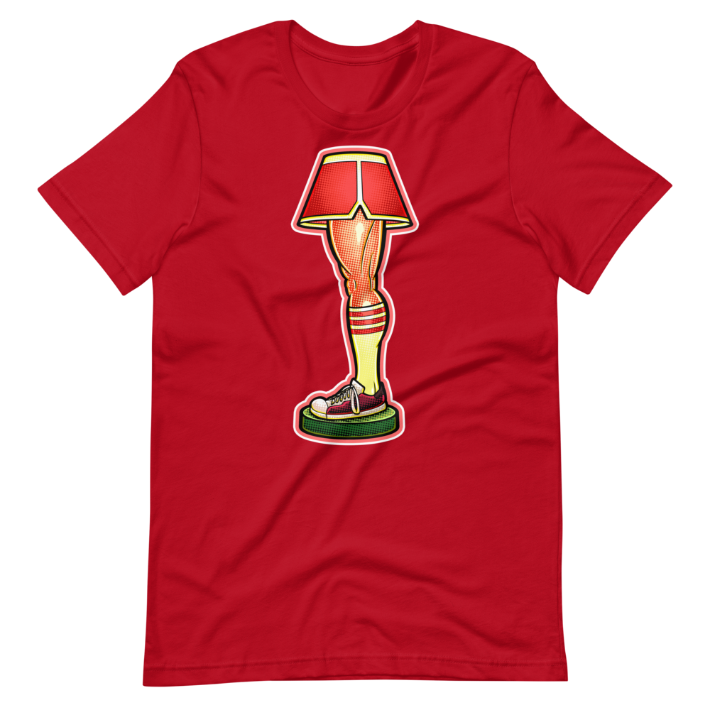 A Christmas Lamp-T-Shirts-Swish Embassy