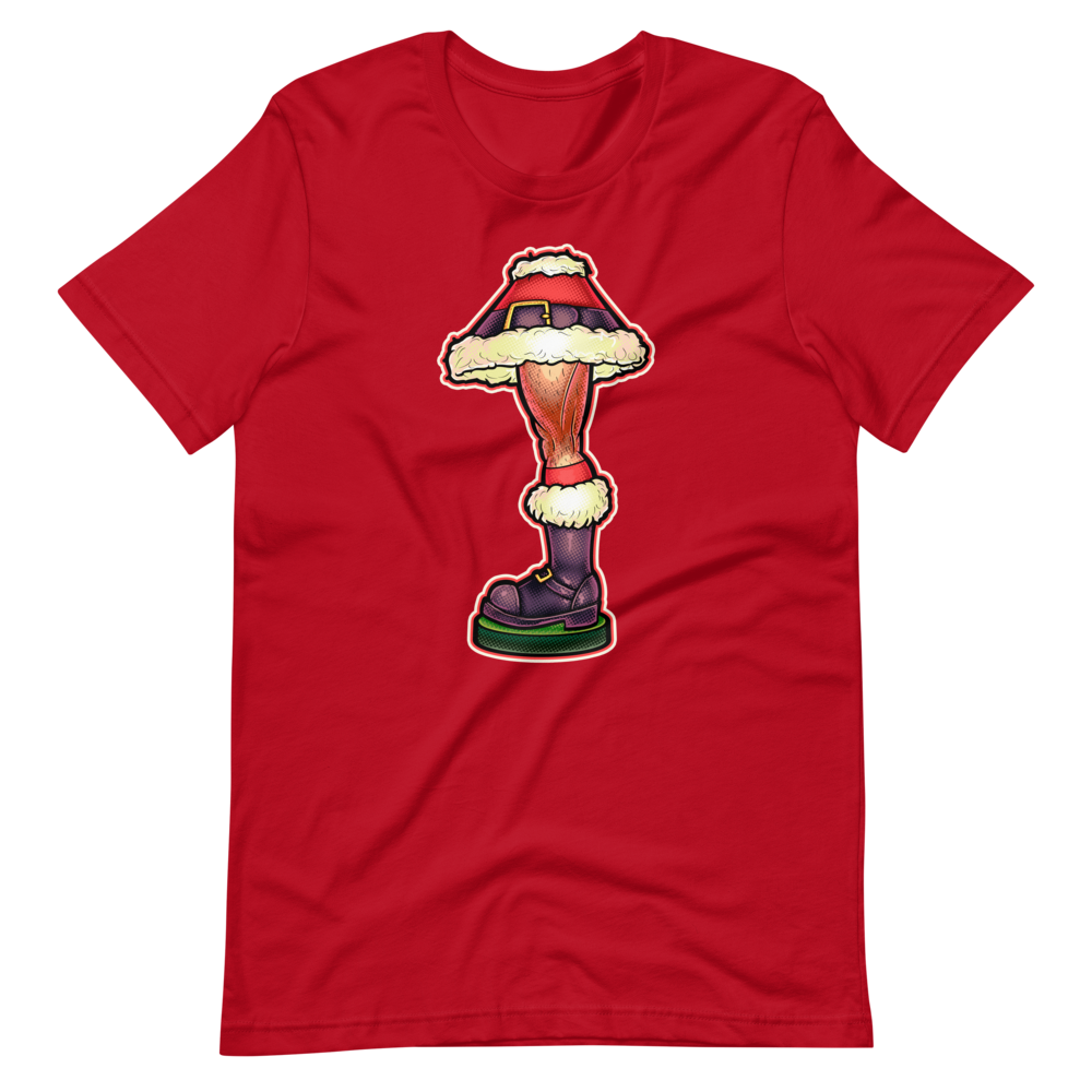 A Christmas Lamp-T-Shirts-Swish Embassy