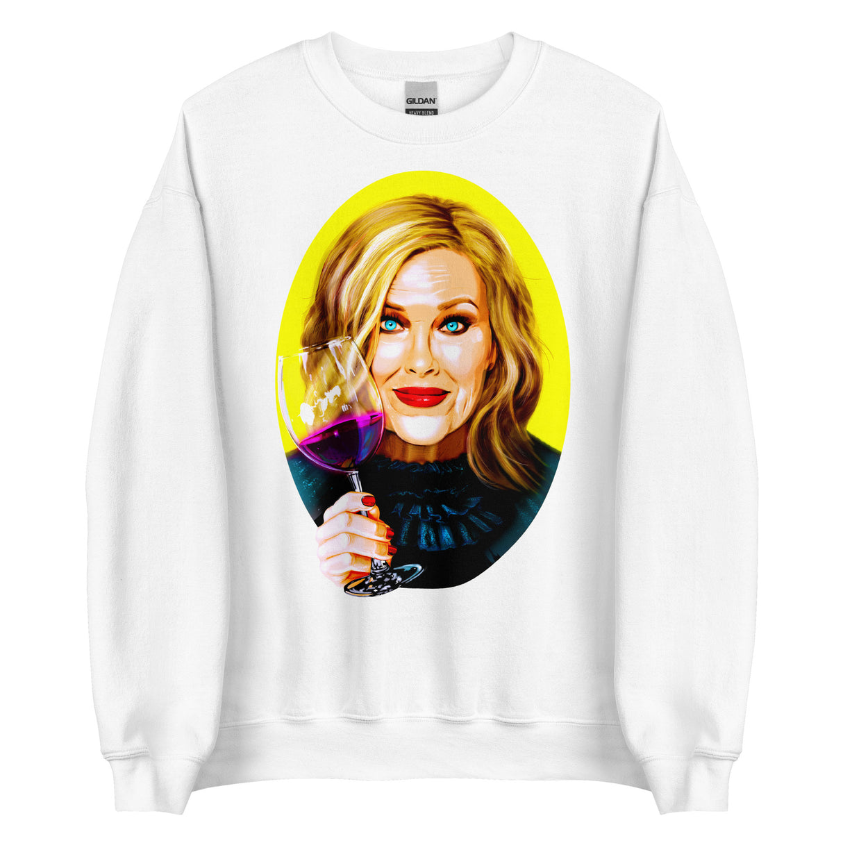 A Lotta Bit Chardonnay (Sweatshirt)-Sweatshirt-Swish Embassy