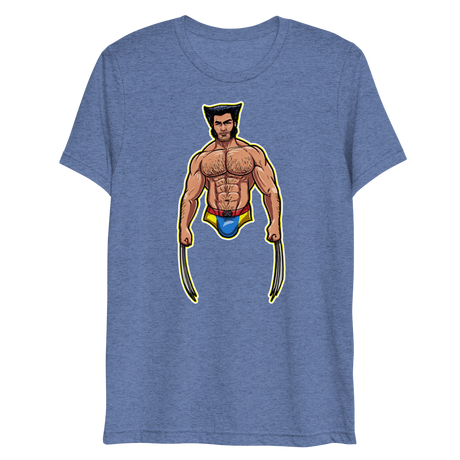 Adamantium Hands (Triblend)-Triblend T-Shirt-Swish Embassy