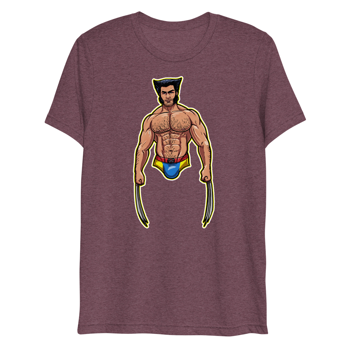 Adamantium Hands (Triblend)-Triblend T-Shirt-Swish Embassy