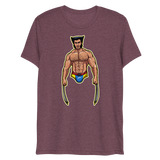 Adamantium Hands (Triblend)-Triblend T-Shirt-Swish Embassy