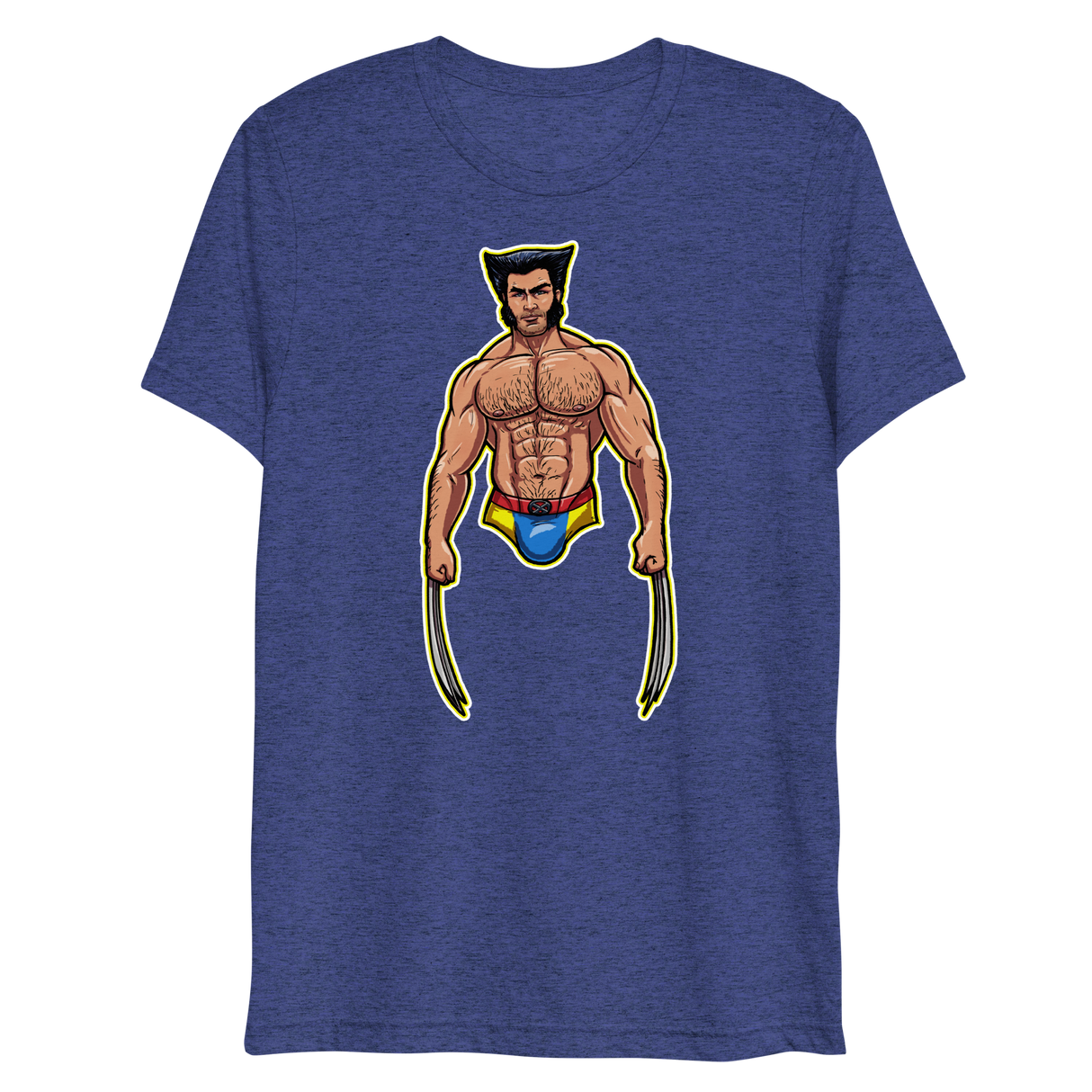 Adamantium Hands (Triblend)-Triblend T-Shirt-Swish Embassy