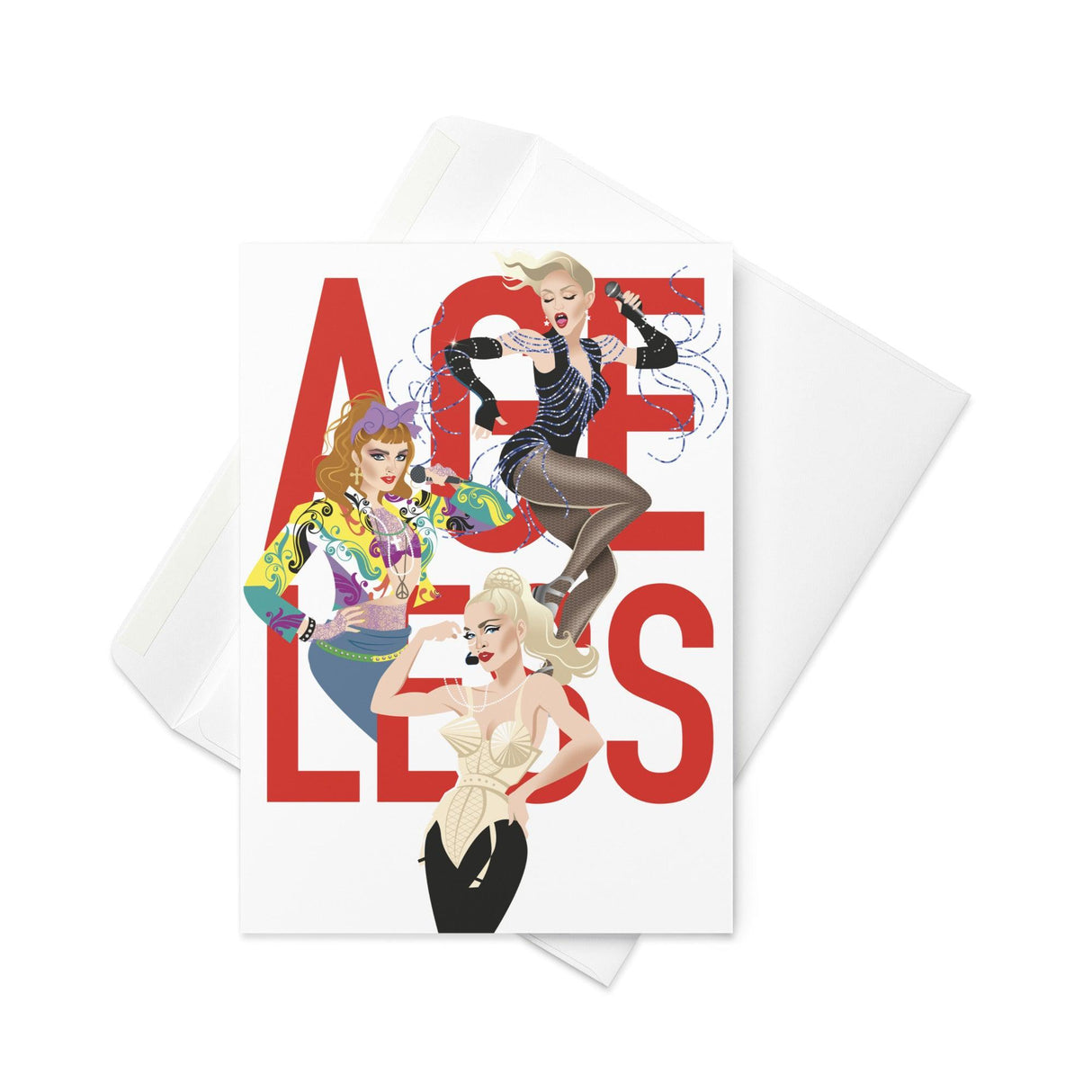 Ageless (Greeting card)-Birthday Card-Swish Embassy