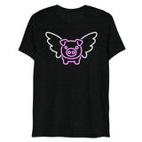 Air Piggy (Triblend)-Triblend T-Shirt-Swish Embassy