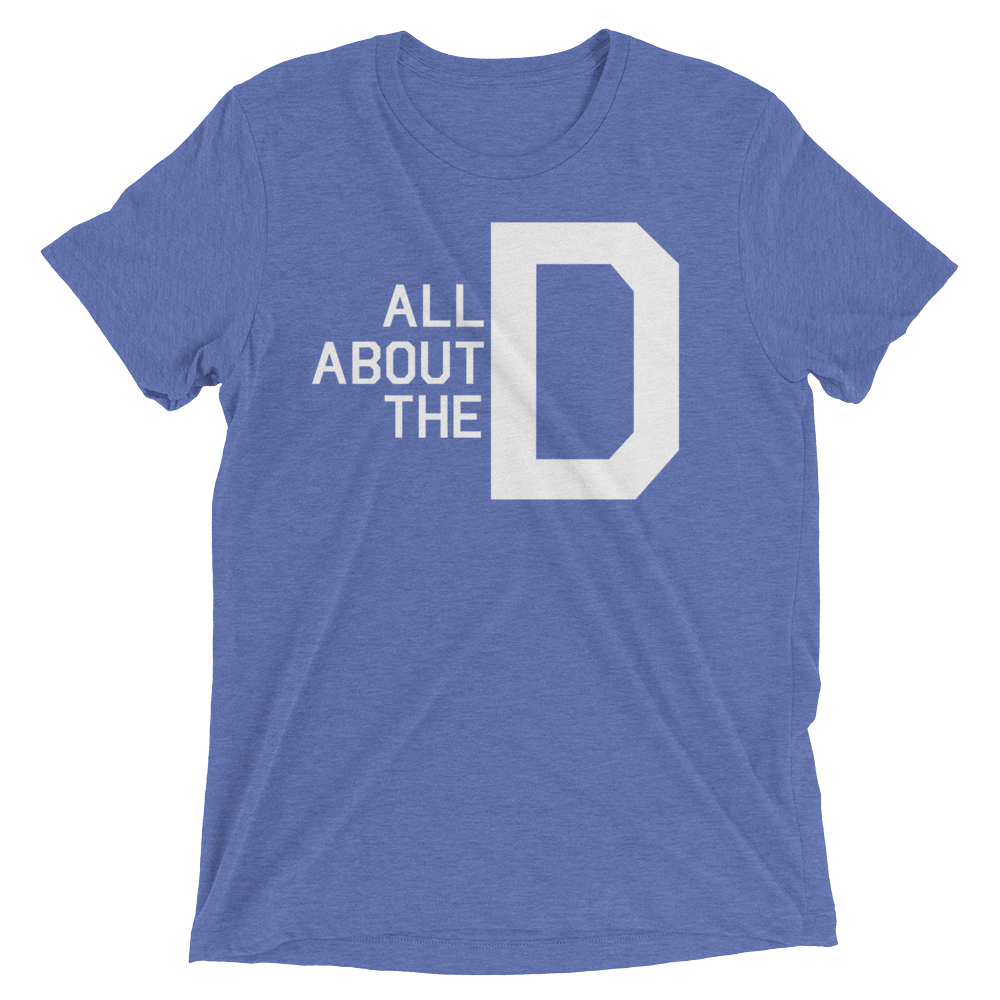 All About the D (Triblend)-Triblend T-Shirt-Swish Embassy