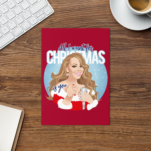 All I Want — Greeting Card