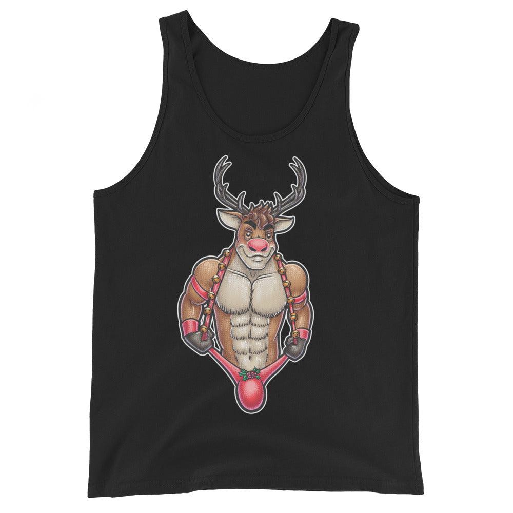 All the Reindeer Loved Him (Tank Top)-Tank Top-Swish Embassy