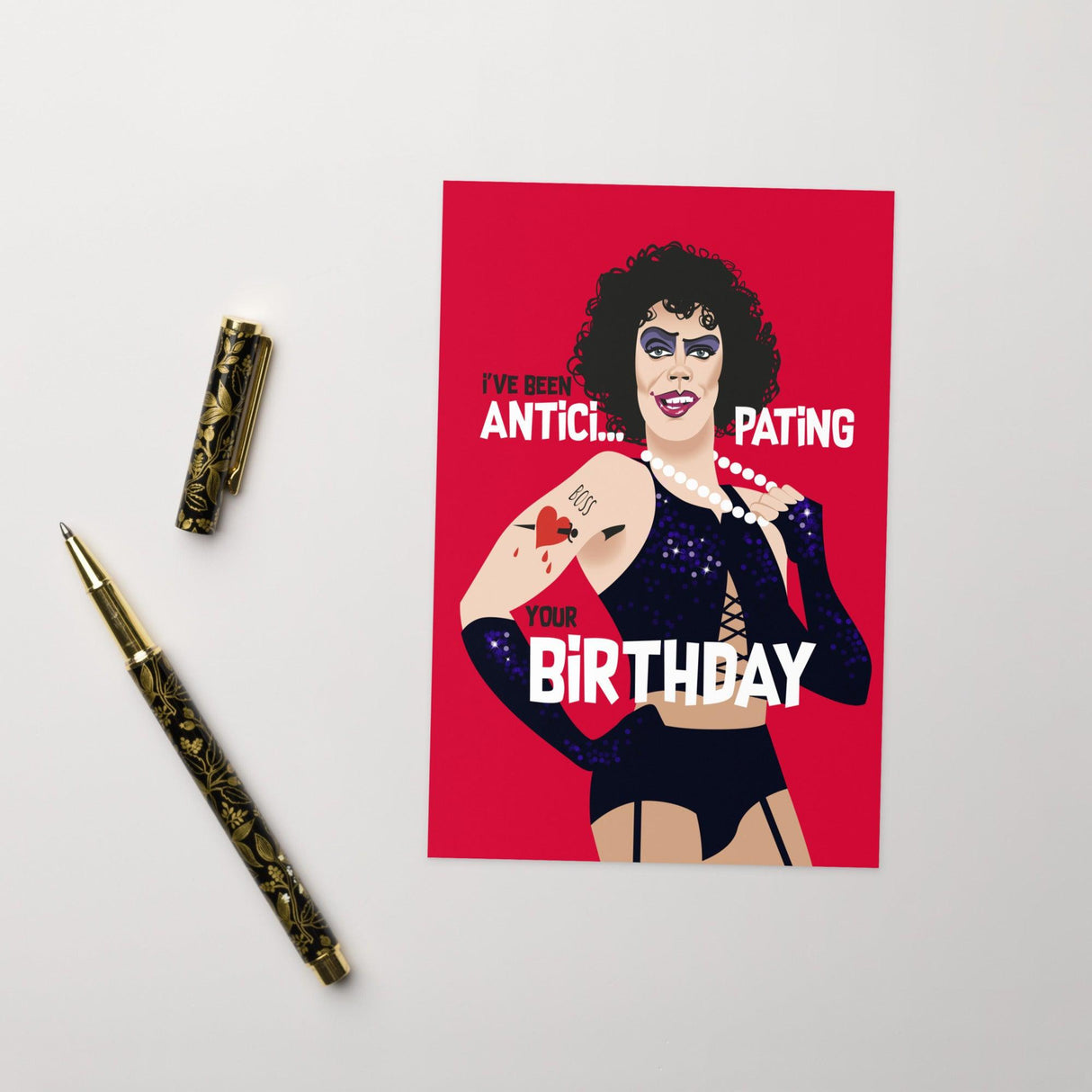 Anticipating Your Birthday (Birthday Card)-Greeting Card-Swish Embassy