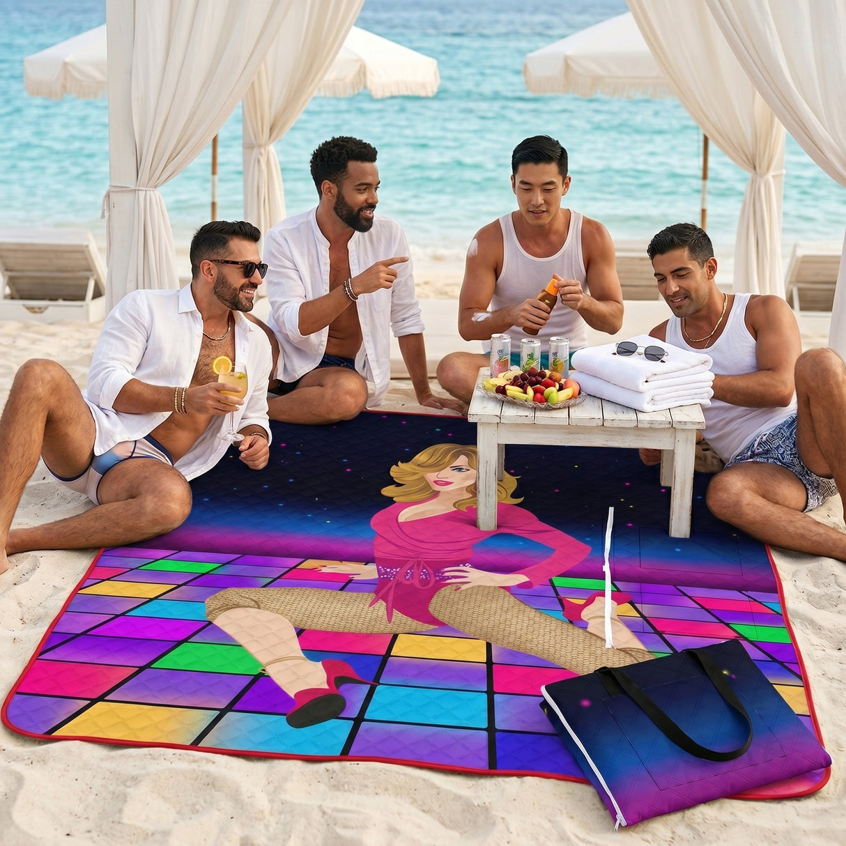 Confessional (Big Gay Beach Mat)