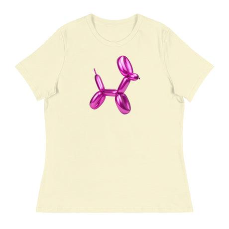 Balloon Dog (Women's Relaxed T-Shirt)-Women's T-Shirts-Swish Embassy