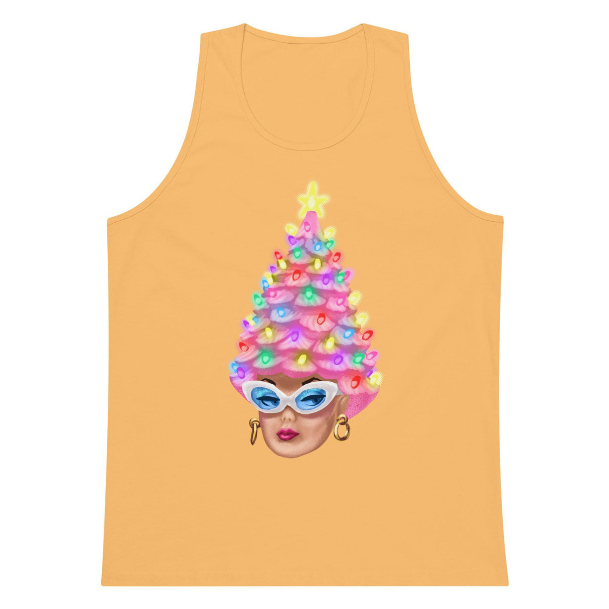 BarbenTree (Tank Top)-Christmas Tank Tops-Swish Embassy