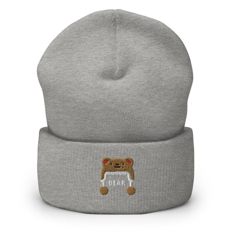 Bear (Cuffed Beanie)-Beanie-Swish Embassy