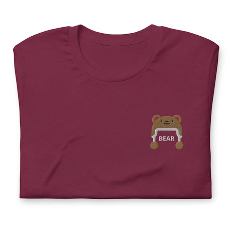 Bear Hat (Bear)-Christmas T-Shirts-Swish Embassy