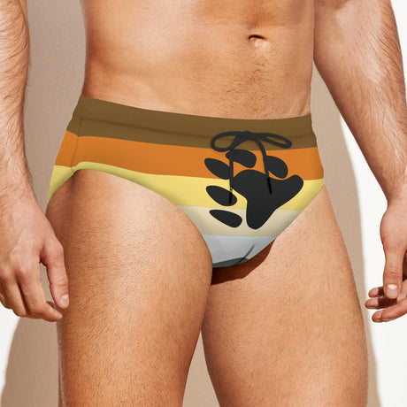 Bear Pride (Swim Briefs)-Swim Briefs-Swish Embassy