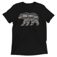 Bear's Anatomy (Triblend)-Triblend T-Shirt-Swish Embassy