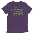 Bear's Anatomy (Triblend)-Triblend T-Shirt-Swish Embassy